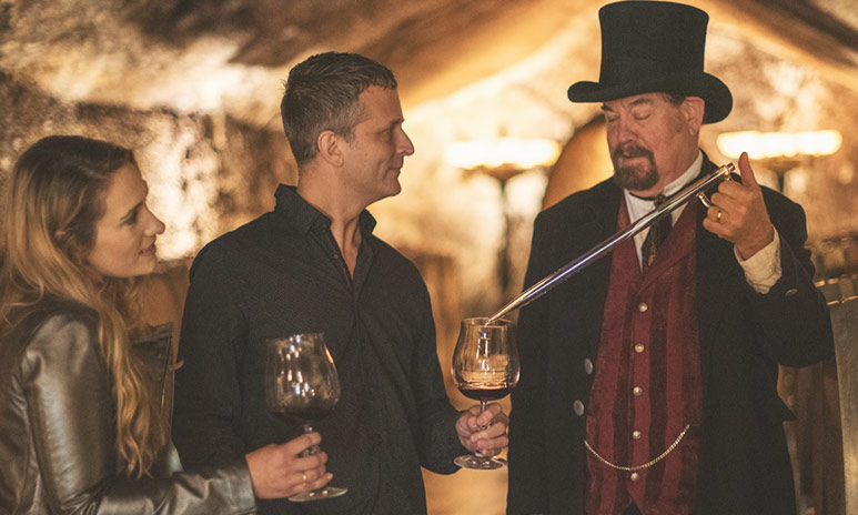 Buena Vista Winery barrel testing