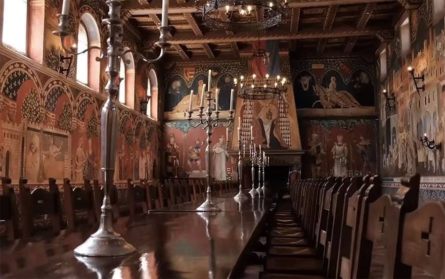 Castello di Amorosa interior