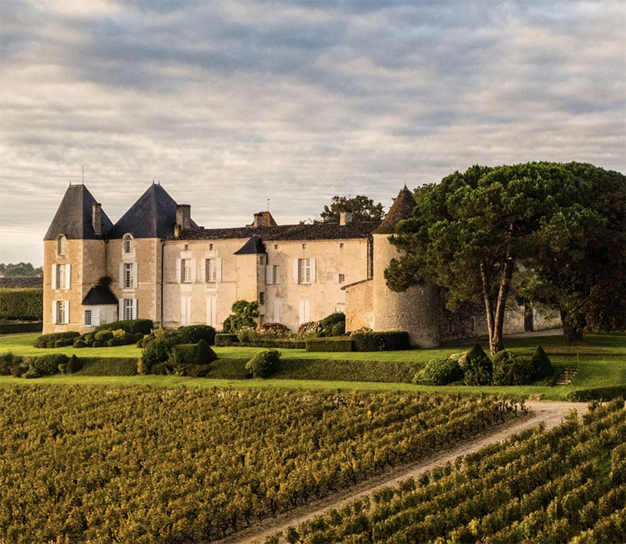 Chateau d'Yquem winery view